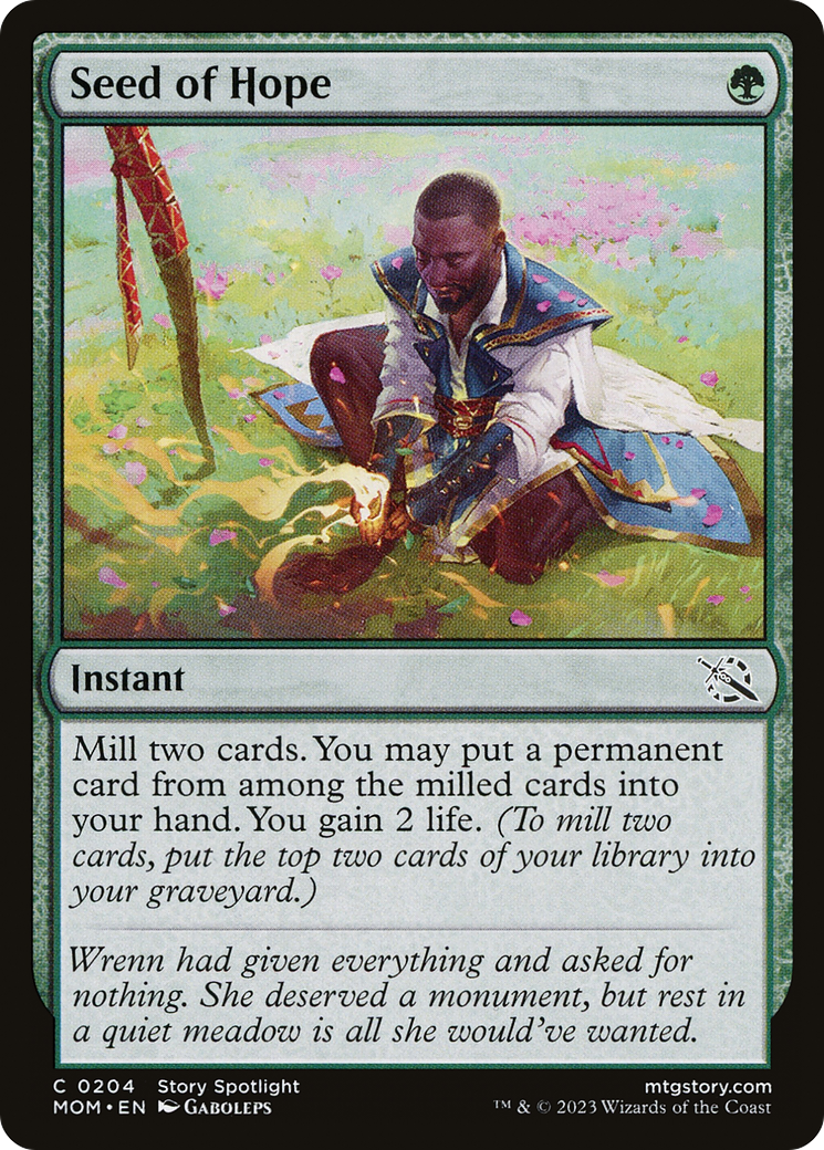 Seed of Hope [March of the Machine] [Foil]