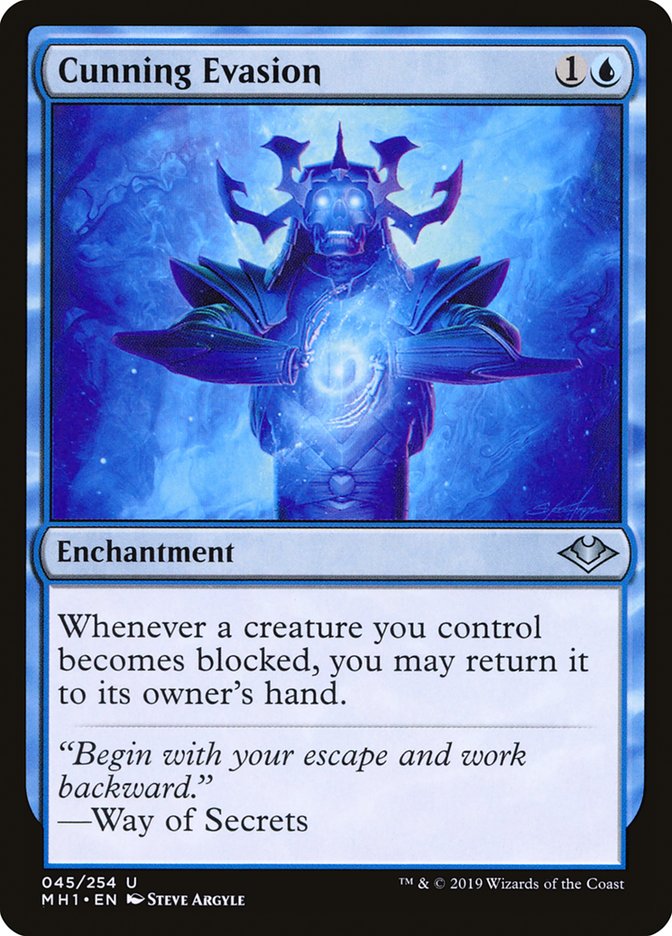 Cunning Evasion [Modern Horizons] [Foil]