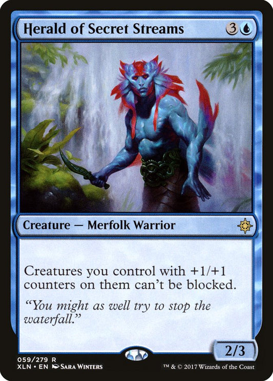 Herald of Secret Streams [Ixalan] [Foil]