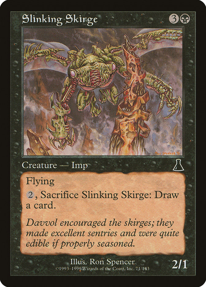 Slinking Skirge [Urza's Destiny] [Foil]