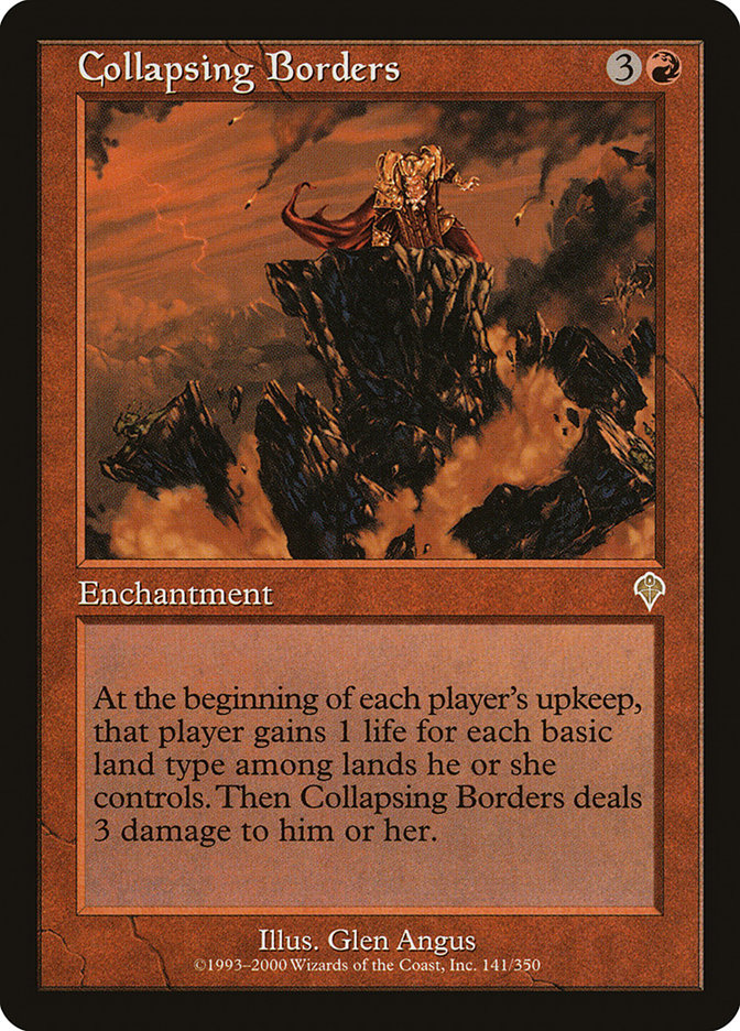 Collapsing Borders [Invasion] [Foil]