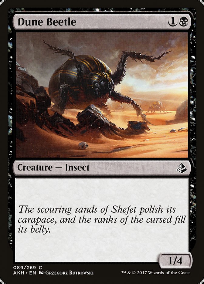 Dune Beetle [Amonkhet] [Foil]