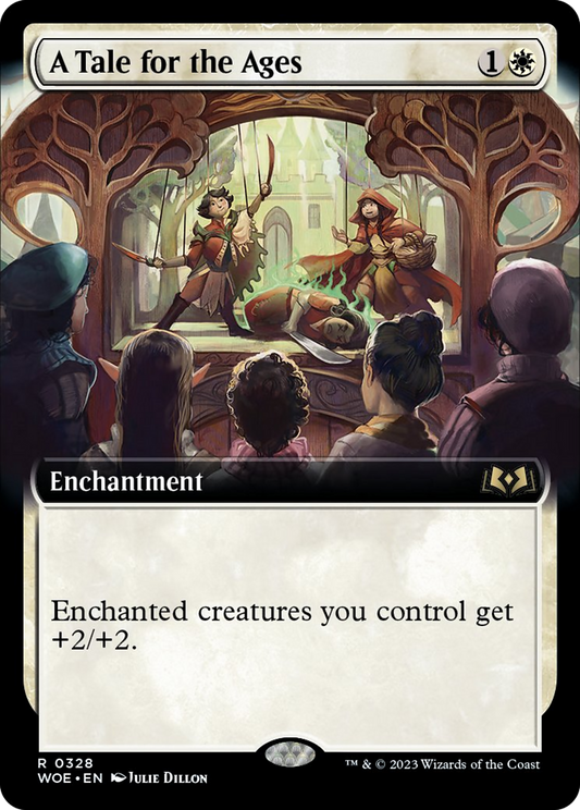 A Tale for the Ages (Extended Art) [Wilds of Eldraine] [Foil]