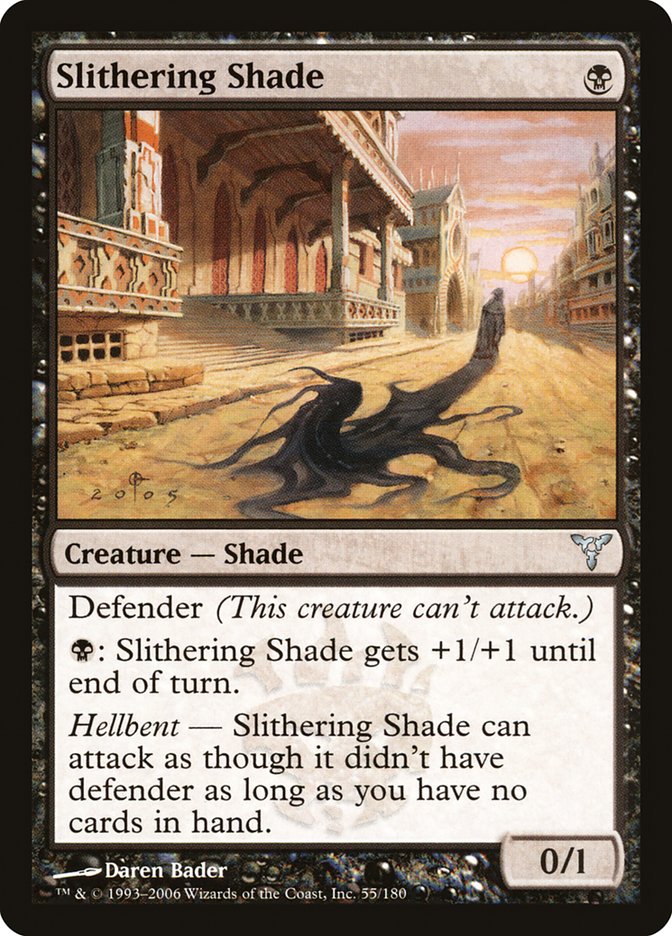Slithering Shade [Dissension] [Foil]