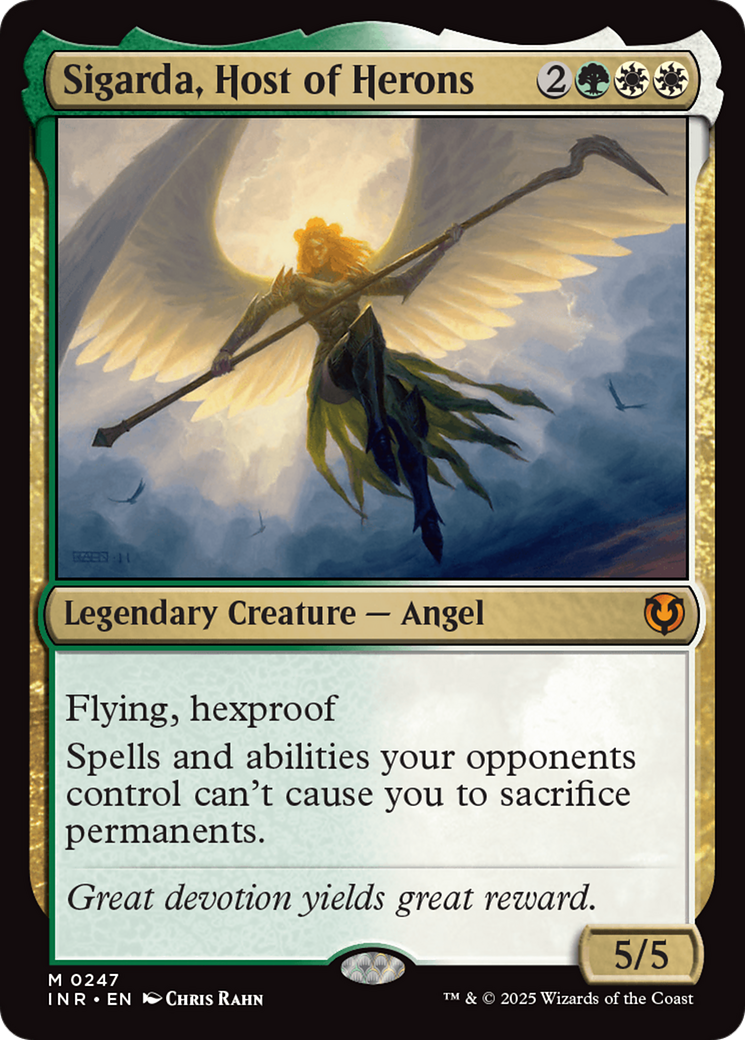 Sigarda, Host of Herons [Innistrad Remastered] [Foil]