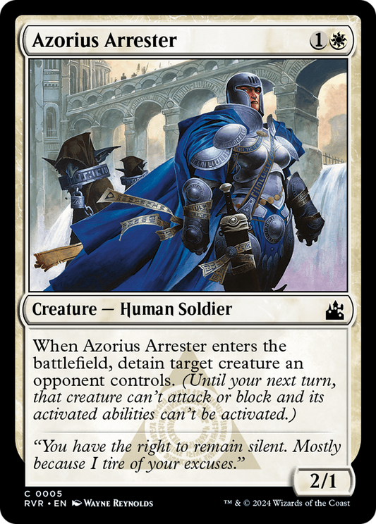 Azorius Arrester [Ravnica Remastered] [Foil]