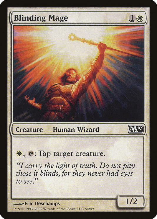 Blinding Mage [Core Set 2010] [Foil]