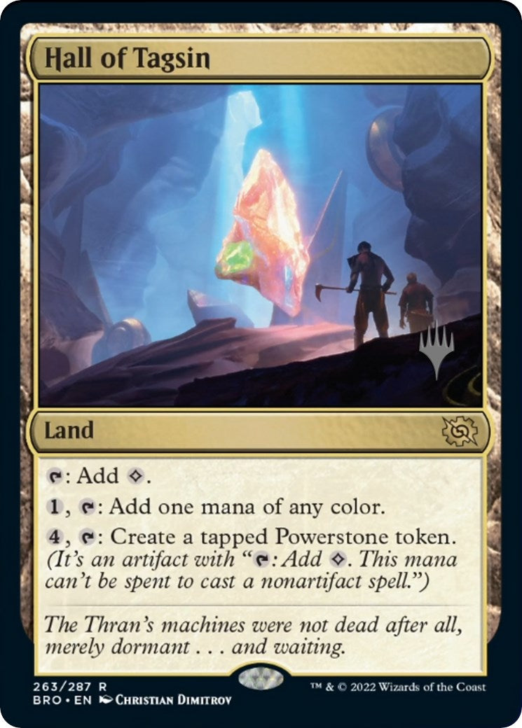 Hall of Tagsin (Promo Pack) [The Brothers' War Promos] [Foil]