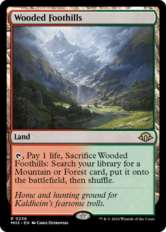 Wooded Foothills [Modern Horizons 3] [Foil]