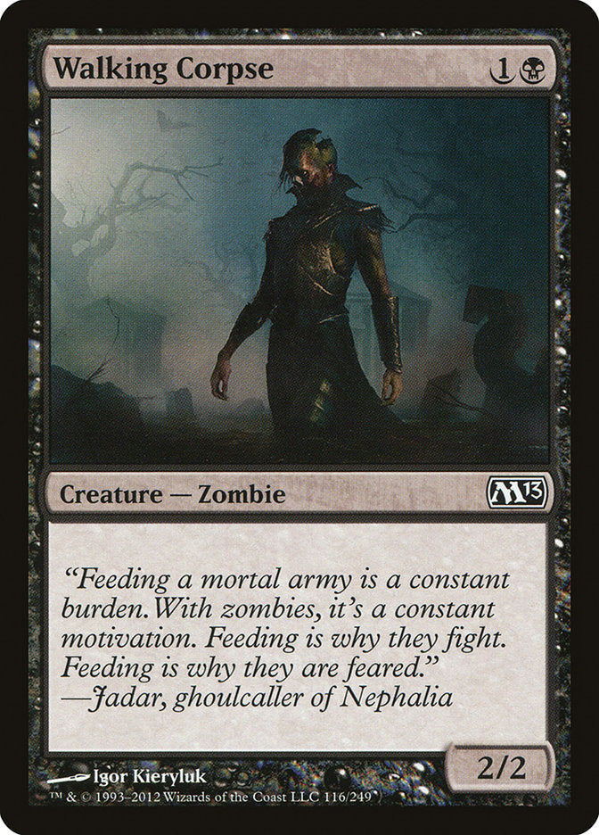 Walking Corpse [Core Set 2013] [Foil]