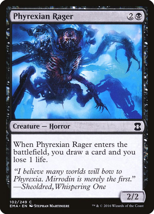 Phyrexian Rager [Eternal Masters] [Foil]