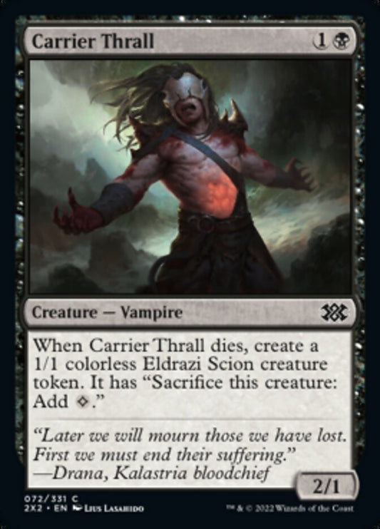 Carrier Thrall [Double Masters 2022] [Foil]