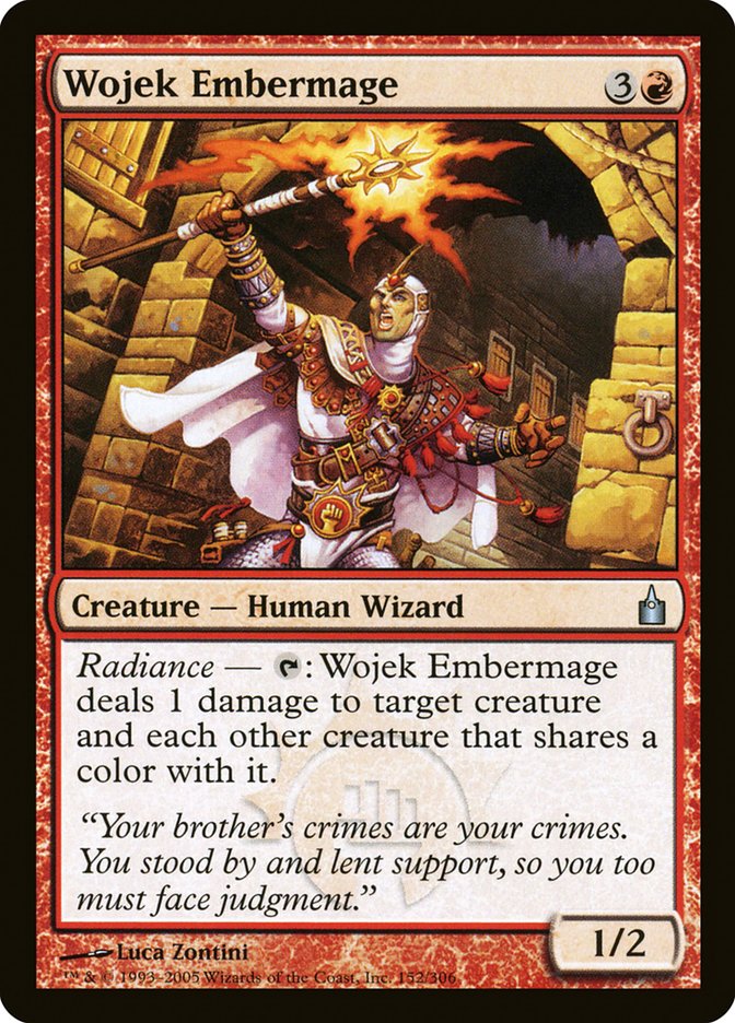 Wojek Embermage [Ravnica: City of Guilds] [Foil]