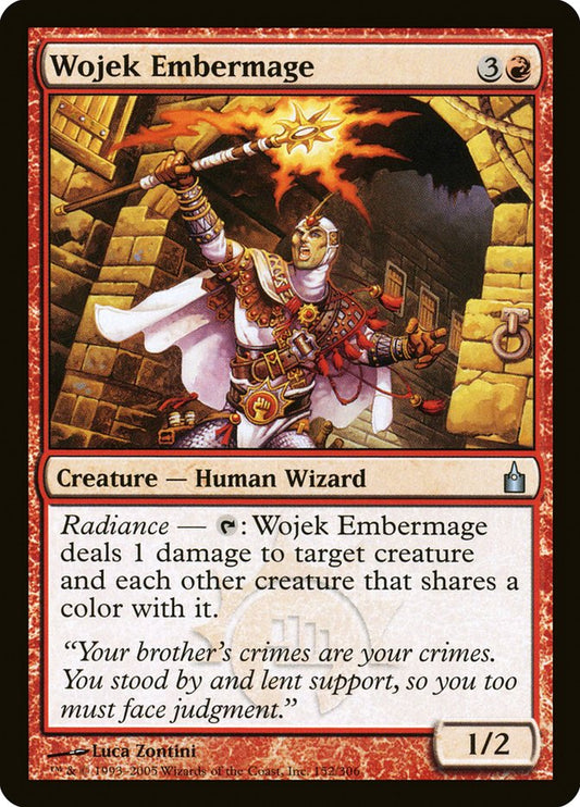 Wojek Embermage [Ravnica: City of Guilds] [Foil]