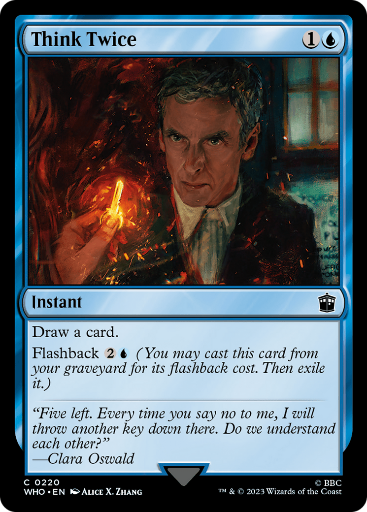 Think Twice [Doctor Who] [Foil]