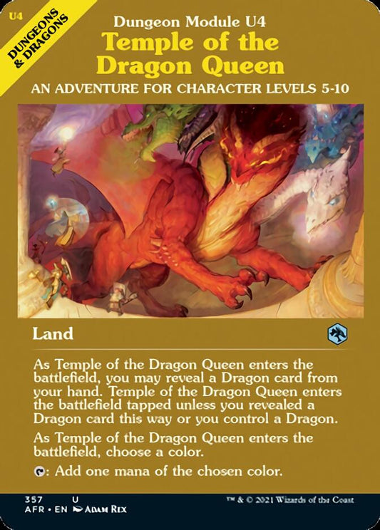 Temple of the Dragon Queen (Dungeon Module) [Dungeons & Dragons: Adventures in the Forgotten Realms] [Foil]