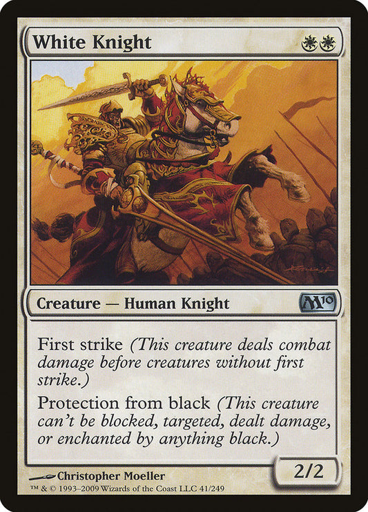 White Knight [Core Set 2010] [Foil]