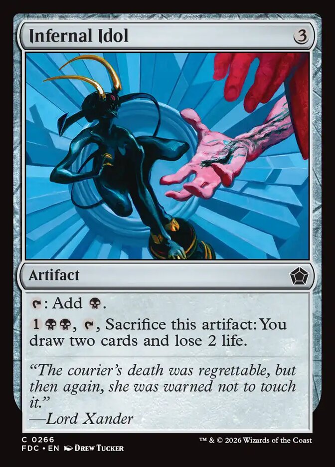 Infernal Idol [Foundations Commander]
