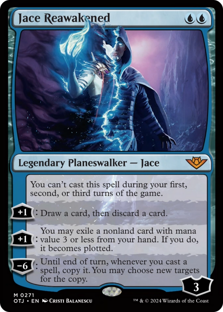 Jace Reawakened [Outlaws of Thunder Junction] [Foil]
