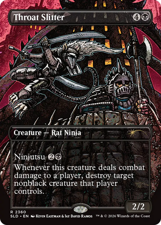 Throat Slitter (2360) [Secret Lair Drop Series] [Foil]