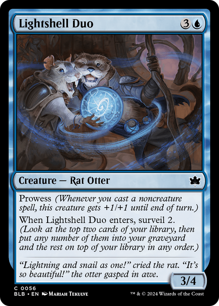 Lightshell Duo [Bloomburrow] [Foil]