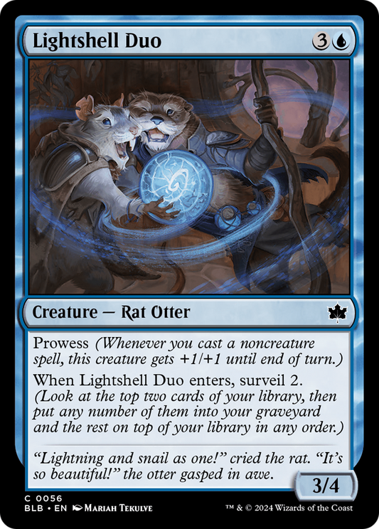 Lightshell Duo [Bloomburrow] [Foil]