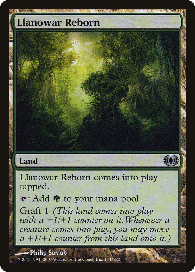 Llanowar Reborn [Future Sight] [Foil]