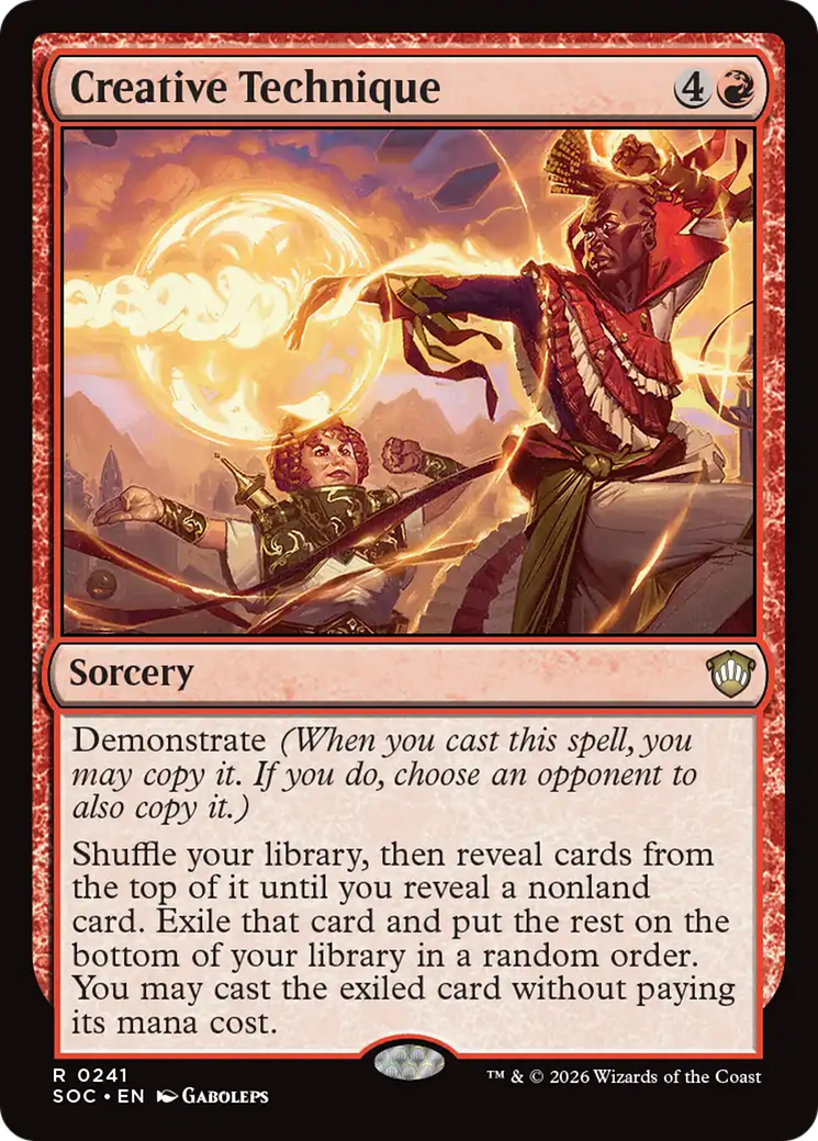 Creative Technique [Secrets of Strixhaven Commander] [Foil]
