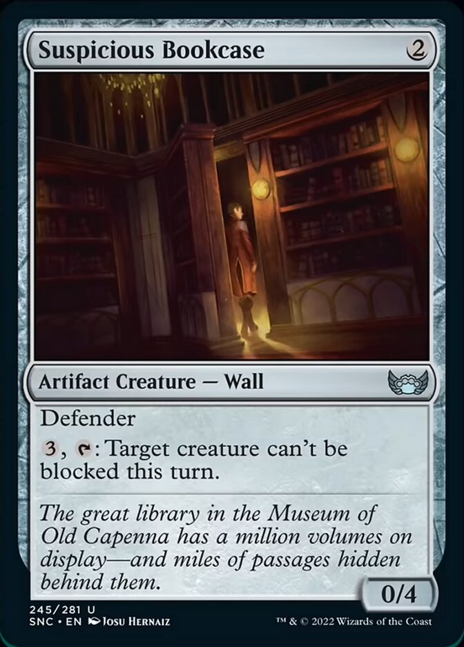 Suspicious Bookcase [Streets of New Capenna] [Foil]