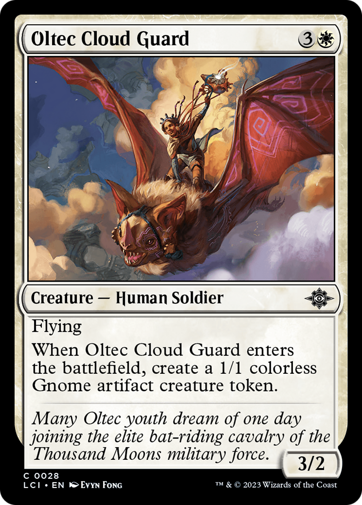 Oltec Cloud Guard [The Lost Caverns of Ixalan] [Foil]