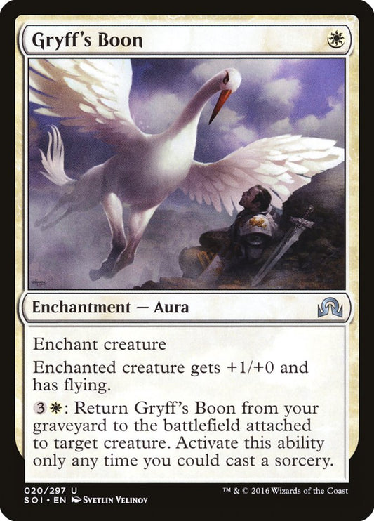 Gryff's Boon [Shadows over Innistrad] [Foil]