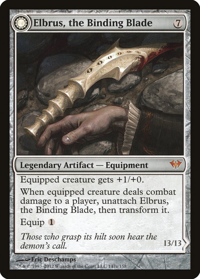 Elbrus, the Binding Blade // Withengar Unbound [Dark Ascension] [Foil]