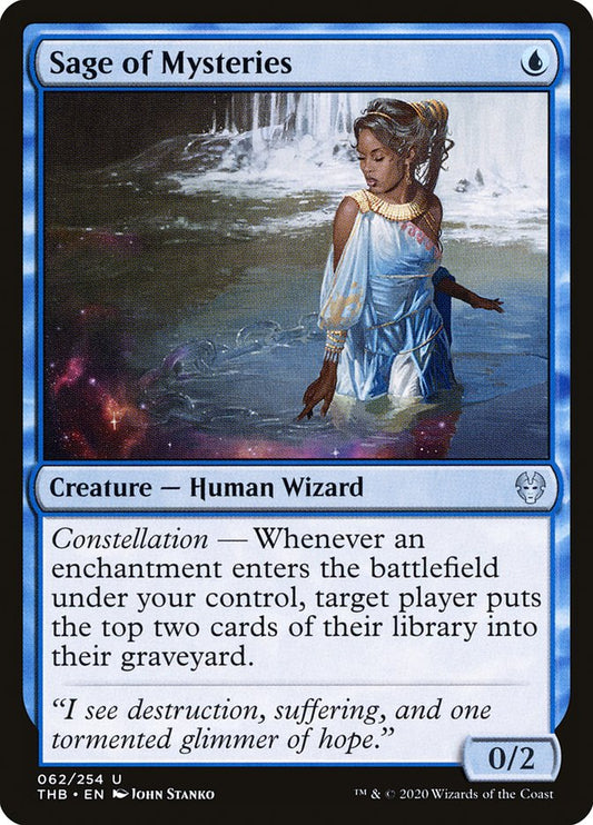 Sage of Mysteries [Theros Beyond Death] [Foil]