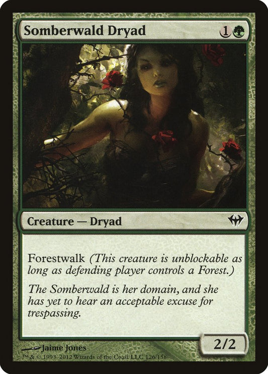 Somberwald Dryad [Dark Ascension] [Foil]