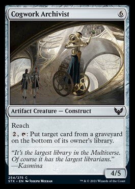 Cogwork Archivist [Strixhaven: School of Mages] [Foil]