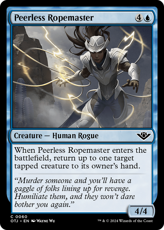 Peerless Ropemaster [Outlaws of Thunder Junction] [Foil]