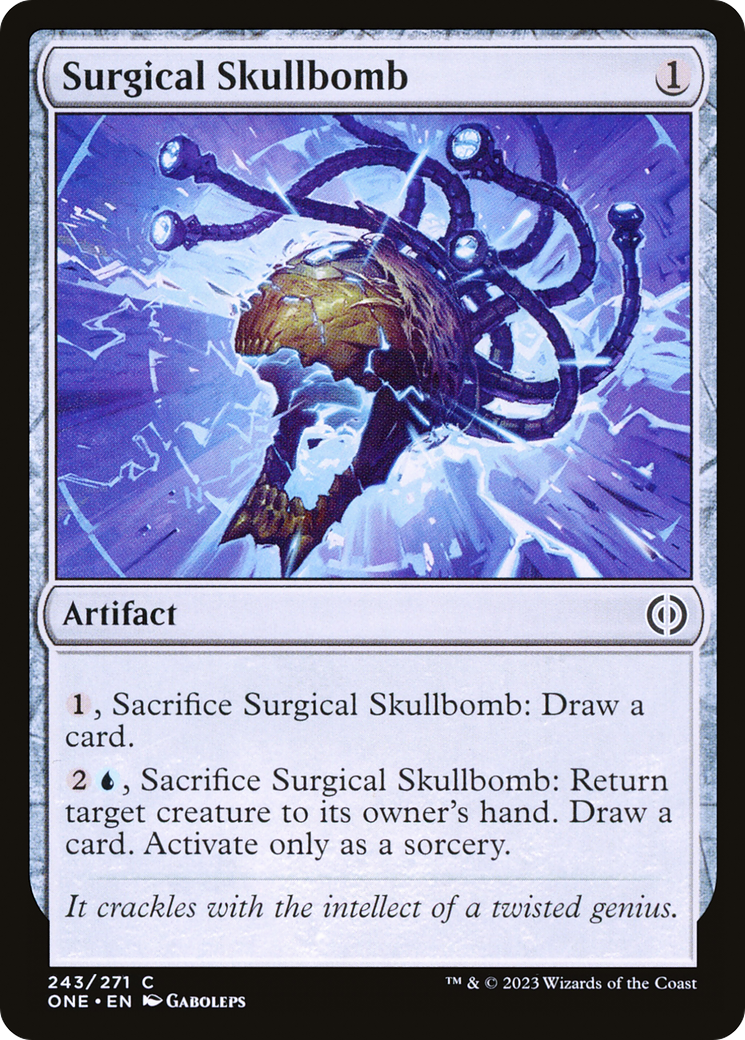 Surgical Skullbomb [Phyrexia: All Will Be One] [Foil]