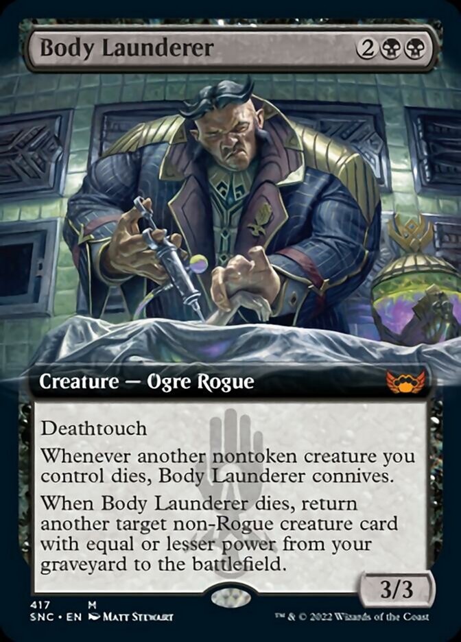 Body Launderer (Extended Art) [Streets of New Capenna] [Foil]