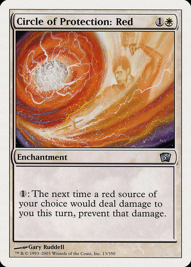 Circle of Protection: Red [Eighth Edition] [Foil]