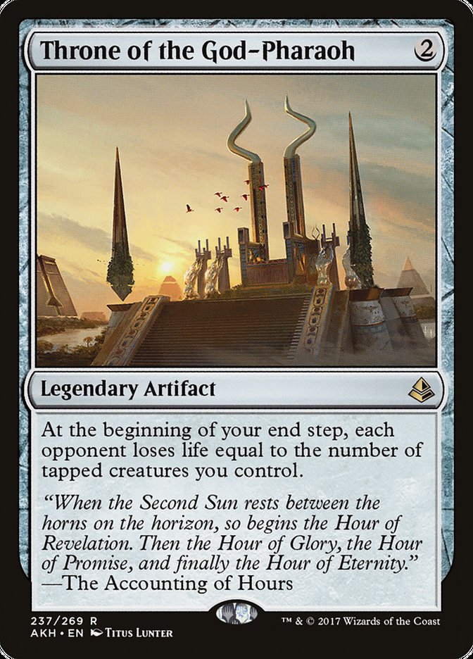 Throne of the God-Pharaoh [Amonkhet] [Foil]