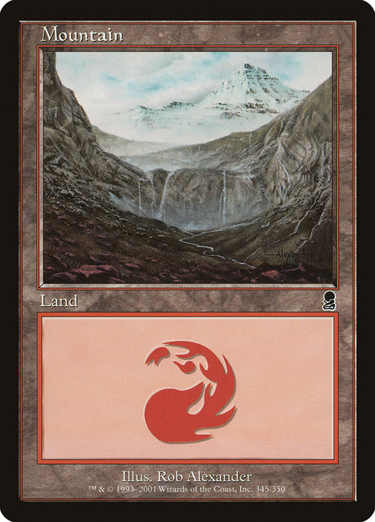 Mountain (345) [Odyssey] [Foil]