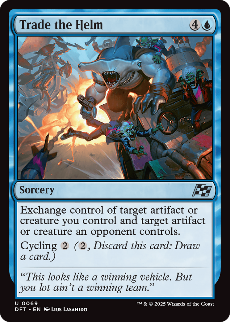 Trade the Helm [Aetherdrift] [Foil]
