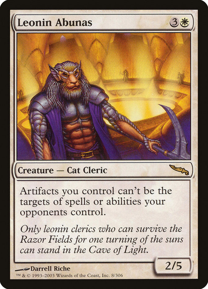 Leonin Abunas [Mirrodin] [Foil]