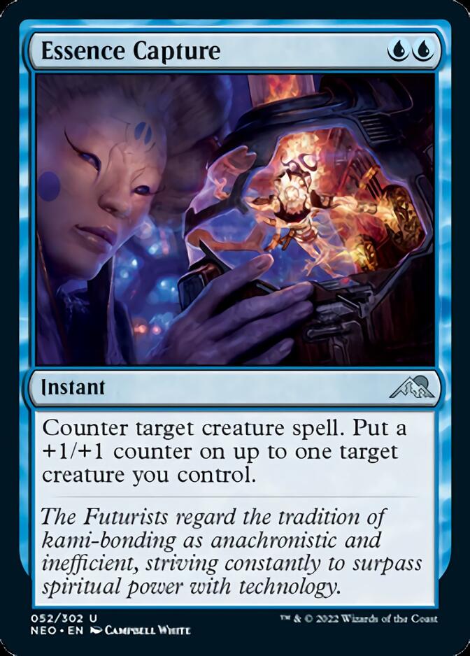 Essence Capture [Kamigawa: Neon Dynasty] [Foil]