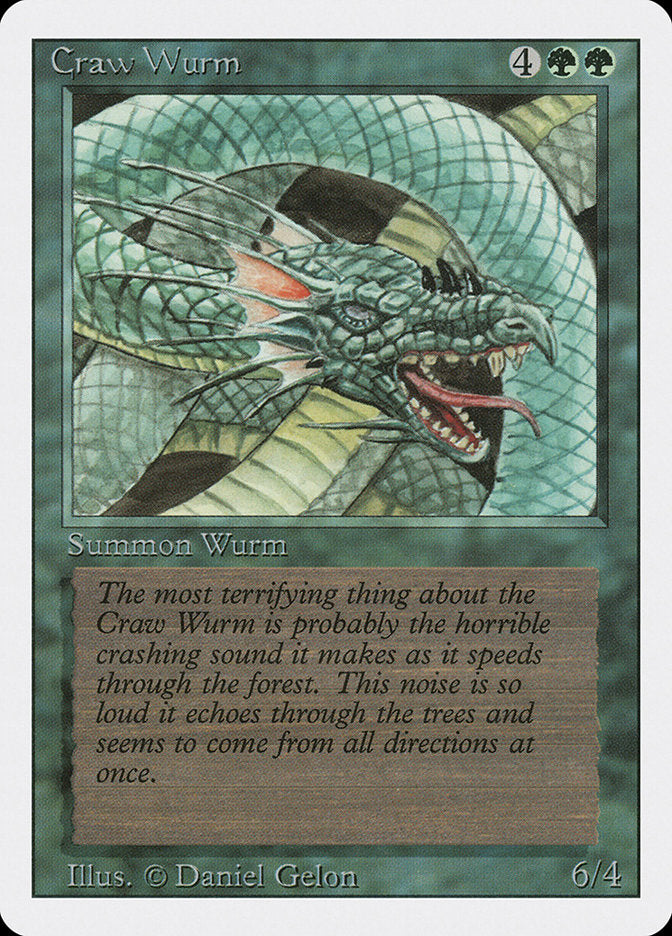 Craw Wurm [3rd Edition]