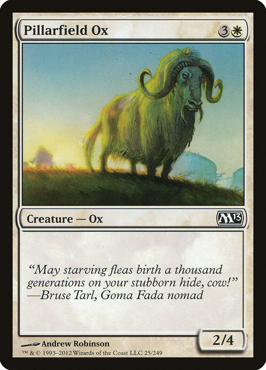 Pillarfield Ox [Core Set 2013] [Foil]