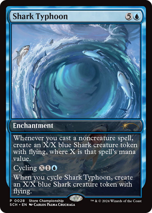 Shark Typhoon (Store Championship Top 8) [Bloomburrow Promos]