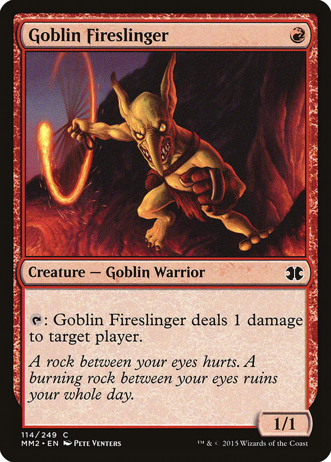 Goblin Fireslinger [Modern Masters 2015] [Foil]