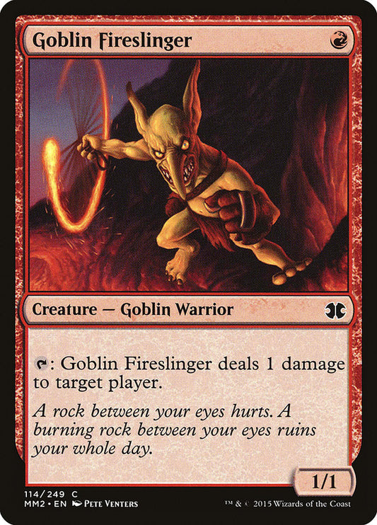 Goblin Fireslinger [Modern Masters 2015] [Foil]