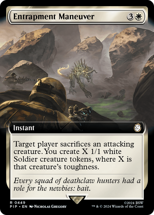 Entrapment Maneuver (Extended Art) [Fallout] [Foil]